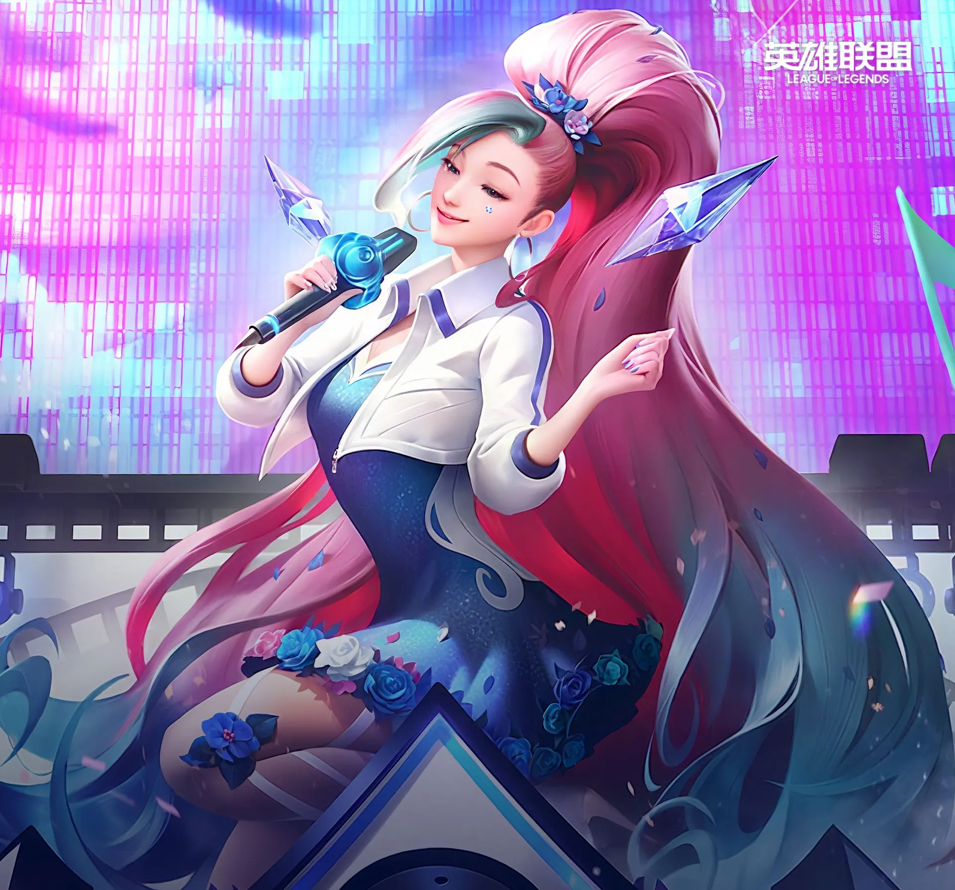 Irelia H LOL KDA K/DA オールアウトセラフィンコスプレ衣装女性のためのハロウィンゲームドレス女性高品質バージョン