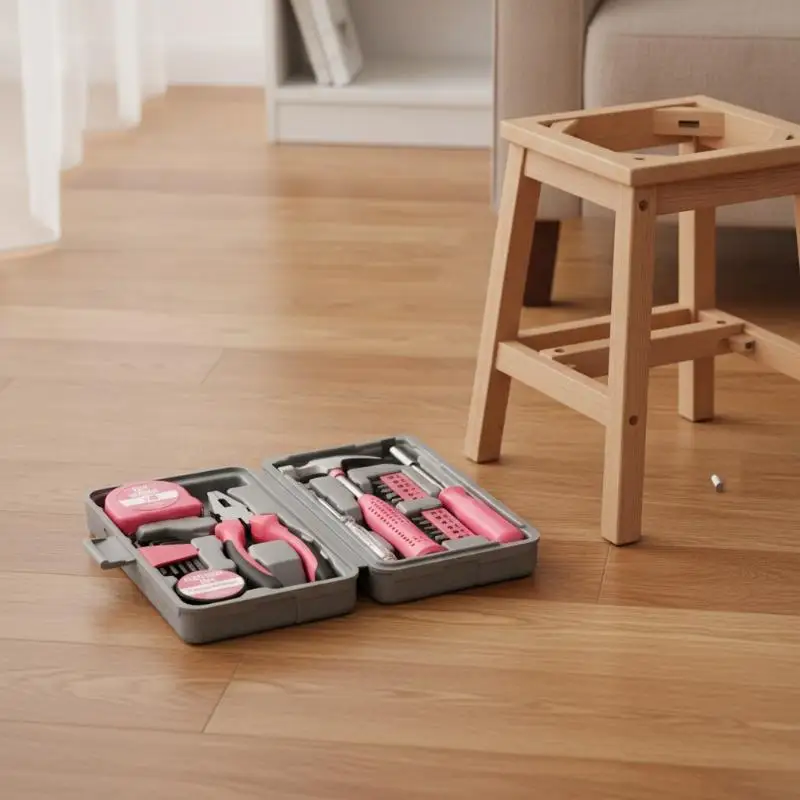 Compact Storage Case 13Pcs Household Hand Tool Kit General Repair Tools For Home Office DIY Maintenance