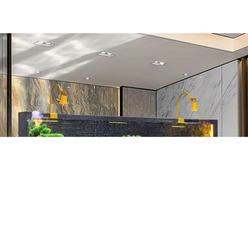 X8  double-sided lucky circulating water decoration fountain hotel landscape rockery partition ornament