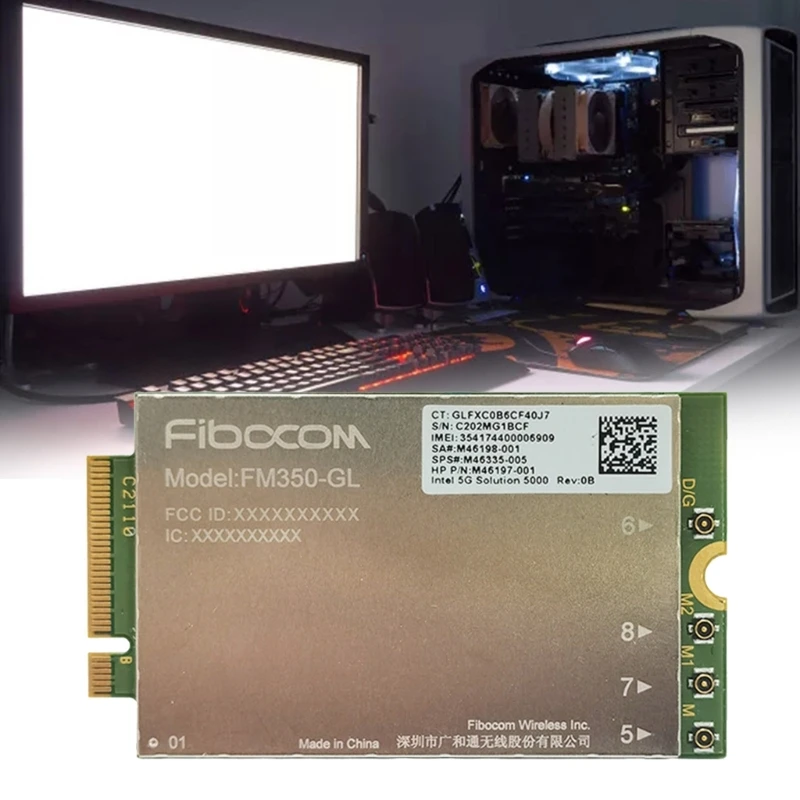 FM350-GL  5G LTE WCDMA WWAN Card FM350-GL  4G/5G Module for Windows-Linux Systems- P9JB