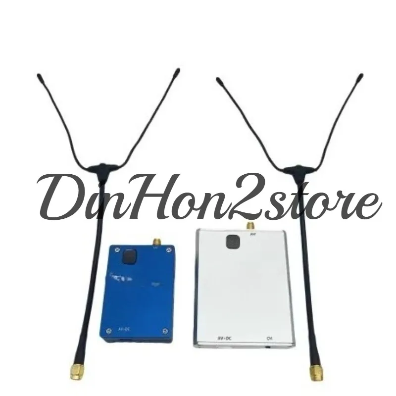 500Mhz 2W FPV traverser wireless transmitter receiver 8 channels, wireless image transmission 12V power supply