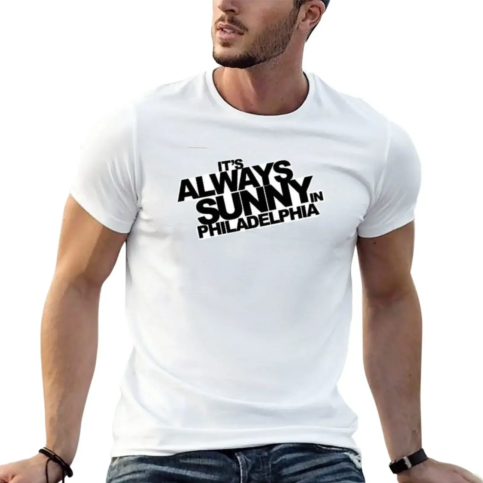 always sunny in philidelphia T-Shirt Short sleeve tee animal prinfor boys t shirts for men