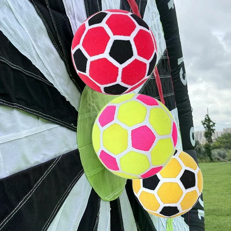 Juego De Fútbol Adhesivo Con Dardos – Balón Inflable Y Diana Adhesiva – Entrenamiento Y Fiestas En Interior Y Exterior