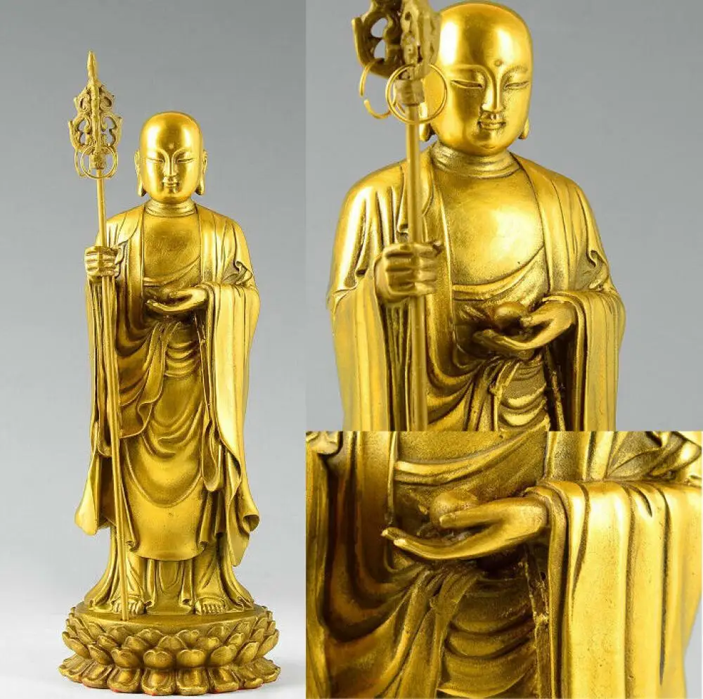 

Бронзовая статуя Бодхисаттвы Амитабха Дизанан в Храм Кsitigarbha
