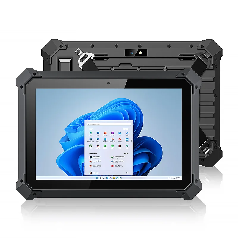 10.1 Inch Windows 11 Pro Tablet PC for Industrial Use Rugged Waterproof Dustproof Shockproof with RJ45 UHF RFID