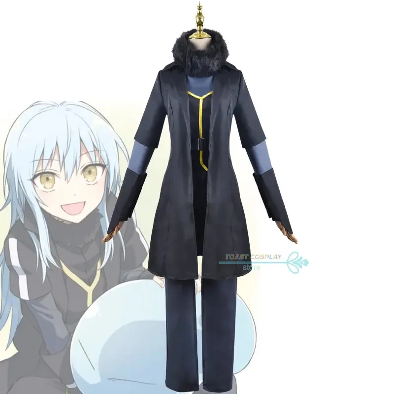 Anime Cosplay Esa vez me reencarné como disfraz de Slime Cos traje Rimuru Tempest ropa de Halloween para hombres y mujeres