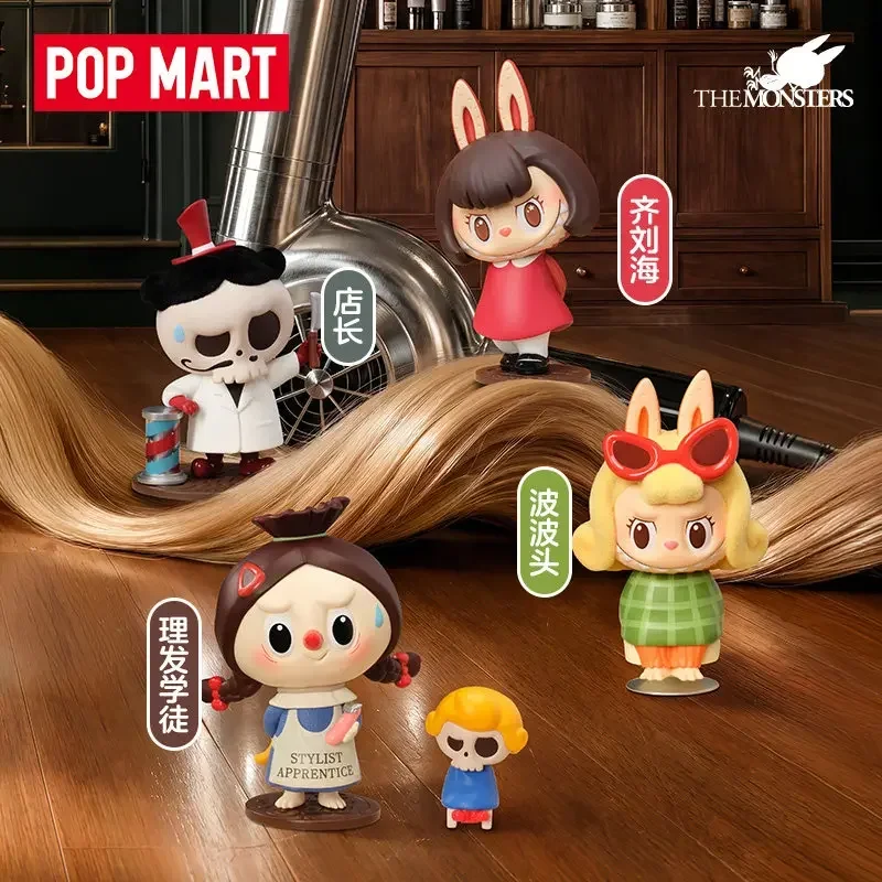 POP MART LABUBU THE MONSTERS HAIR SALON Series Blind Box Toys Mystery Box Mistery Caixa Action Figure Surprise Box view 5