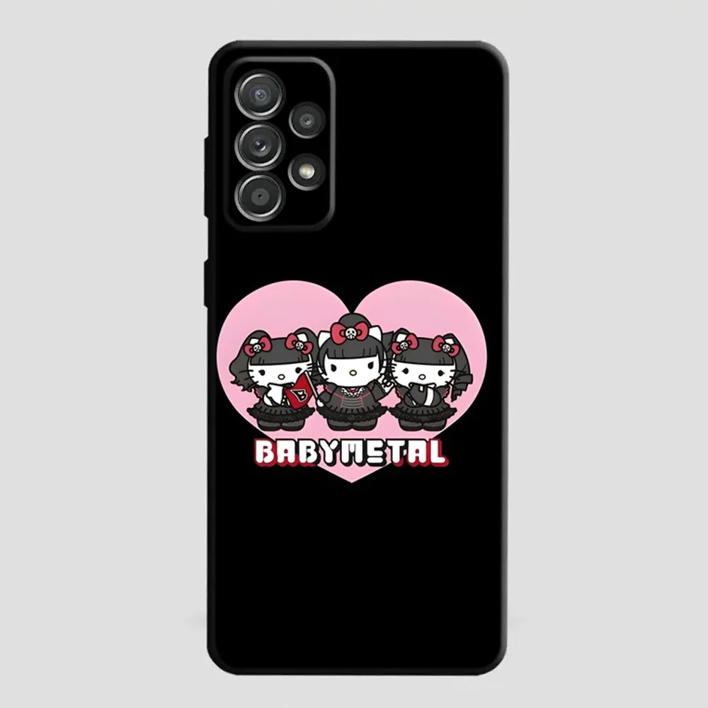 Babymetal Japanese Rock Phone Case For Samsung S21,S22 Ultra,S20,S30 plus,S22 plus,S23,S30 ultra 5G Silicone Cover