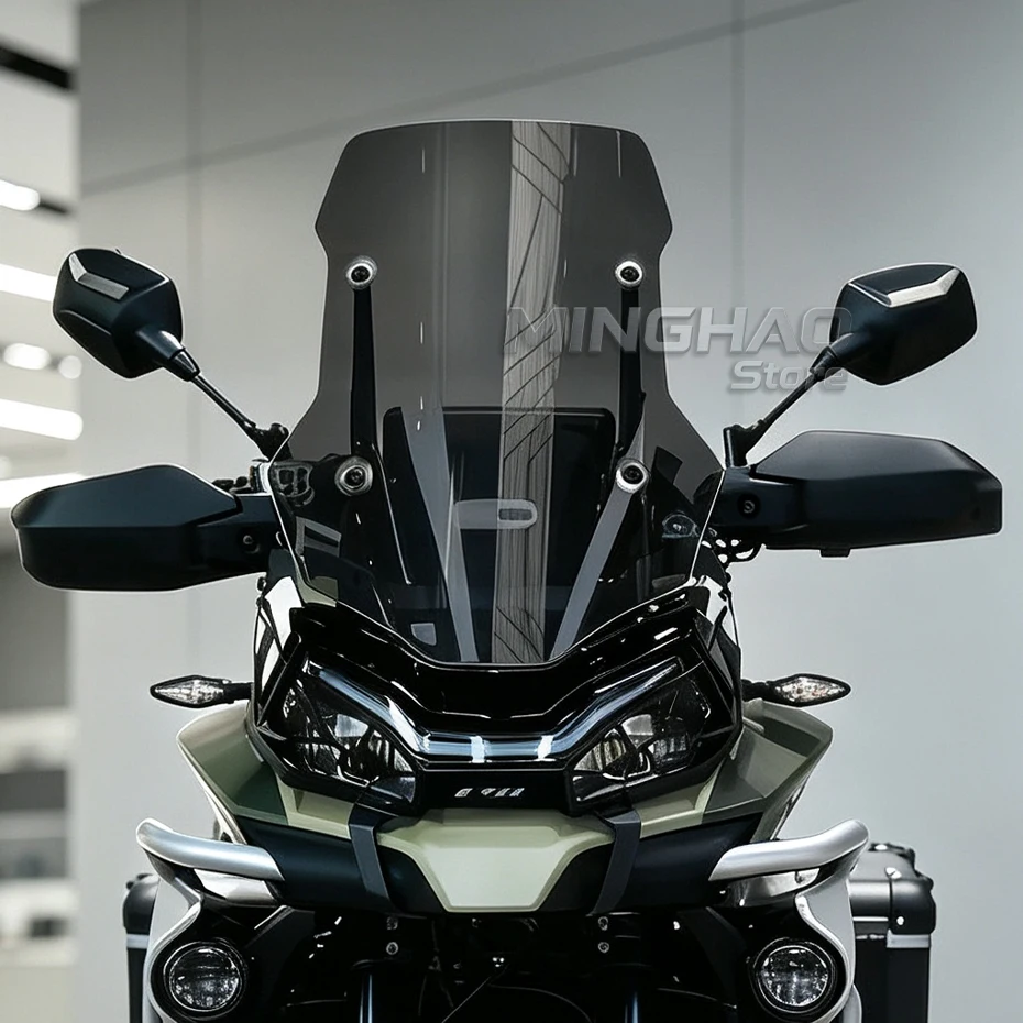 Modyfikacja szyby motocyklowej, przednia osłona przeciwdeszczowa, deflektor wiatru, montaż bezinwazyjny do CFMOTO 800MT MT800