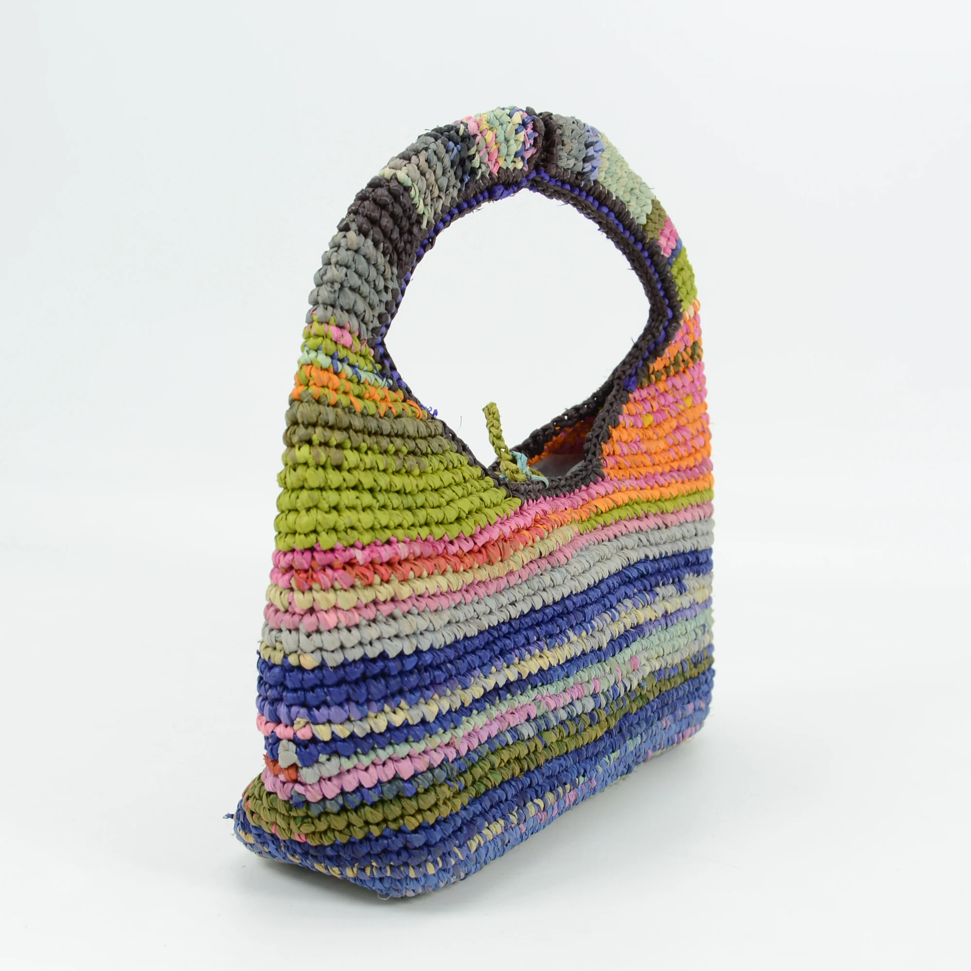 Mini Raffia Tote Colorful Designer Bag Made for A women