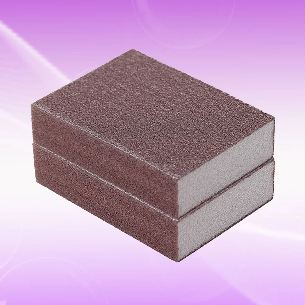 

5pcs Cleaning Sponge Brush High Density Emery Sponge For Kitchen Pots Pans Stove Rust Removal Descaling Stain Remover Pad