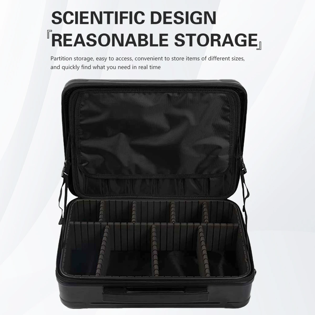 

Barber Shop Storage Box Waterproof Shockproof Large Capacity Storage Case Hair Cutting Tool Pressure Resistant Storage Box