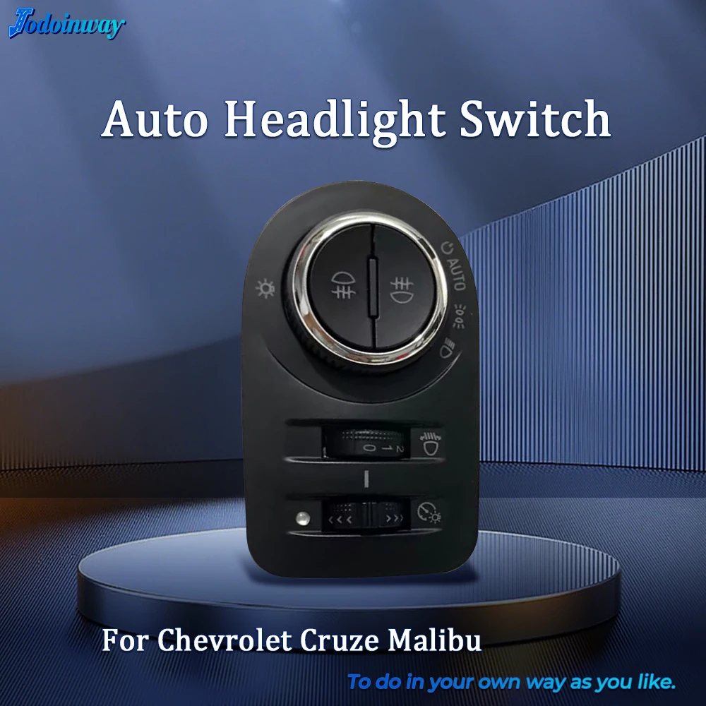 Built In Automotive Sensors Headlight Switch Far light Control For Chevrolet Cruze Malibu MK8 MK9 G-M Car Series Modification
