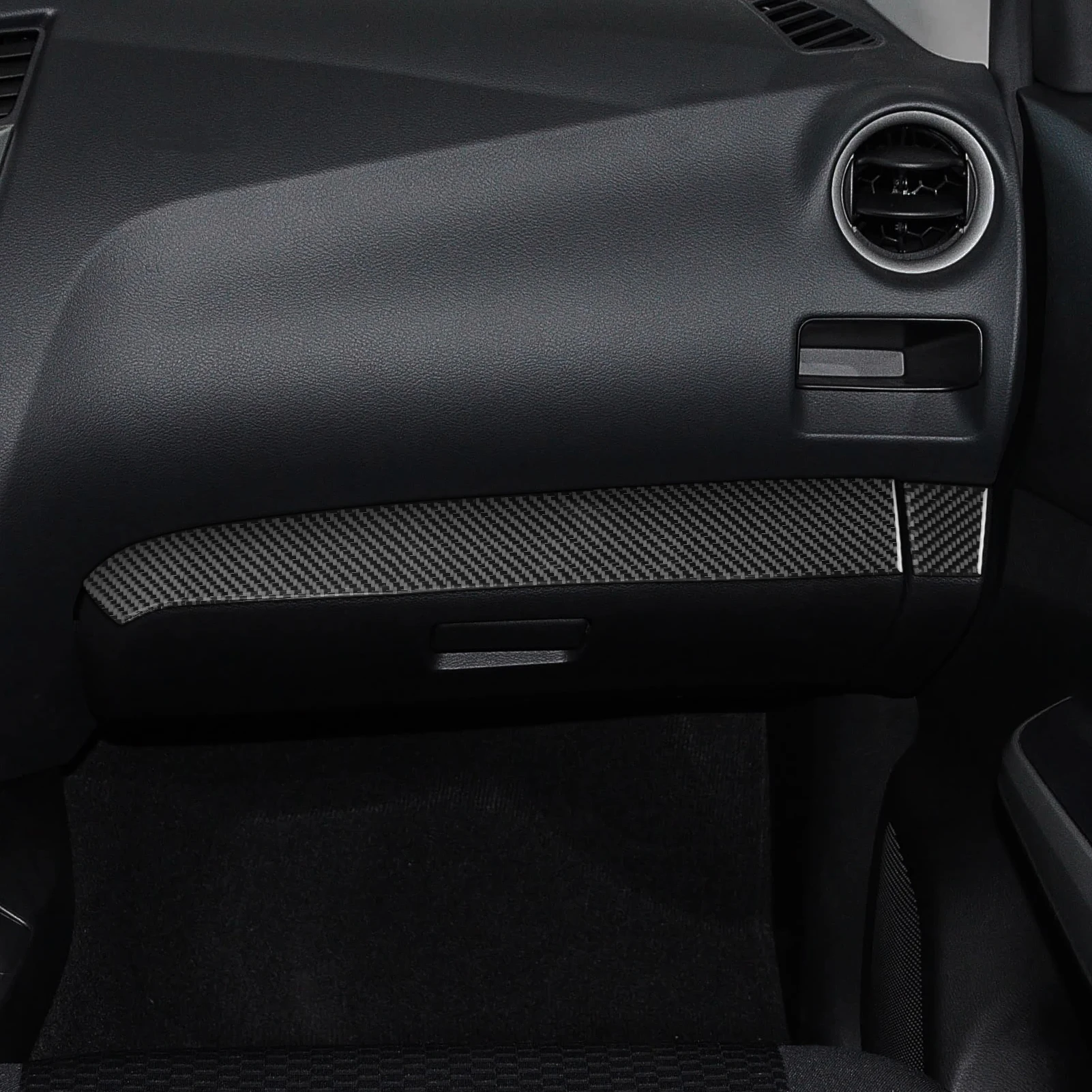 For Nissan Navara NP300 D23 2014-2024 Carbon Fiber Co-pilot Instrument Dashboard Panel Cover Car Accessories Decoration Sticker