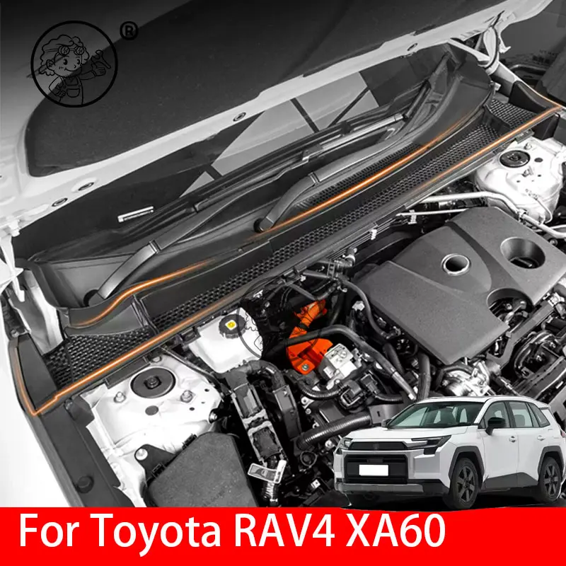 

For Toyota RAV4 XA60 2026 2027 Front Cabin Filter Cover Automotive Engine Air Outlet Anti-blocking Cover Protective Cover Acces