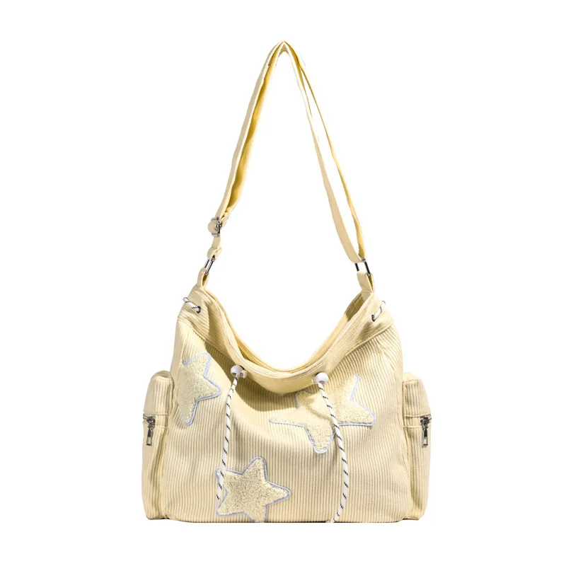 

Вельветовые сумки через плечо для женщин, сумка на плечо, универсальные простые классные сумки для девочек, модная дизайнерская сумка Bolsos De Mujer Sac