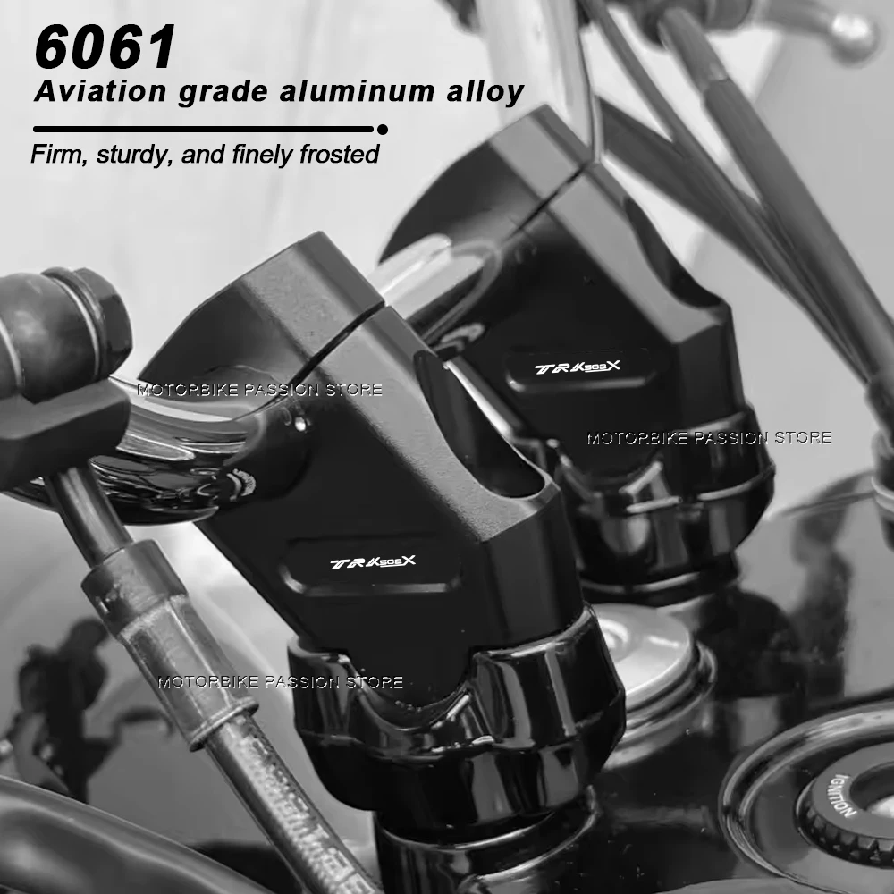 For TRK502X TRK 502 TNT135 TNT25N Trail TRK Motorcycle Accessory Handlebar Riser Clamp CNC Handle Bar Lift Extend Adapter Mount