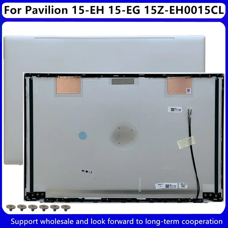 Imagem -03 - Lcd Traseiro e Painel Frontal para hp Pavilion Dobradiças Lcd M08901001 Palmrest Novo M0891-001 15-eg 15z-eh0015cl Tpn-q245 Tpn-q246