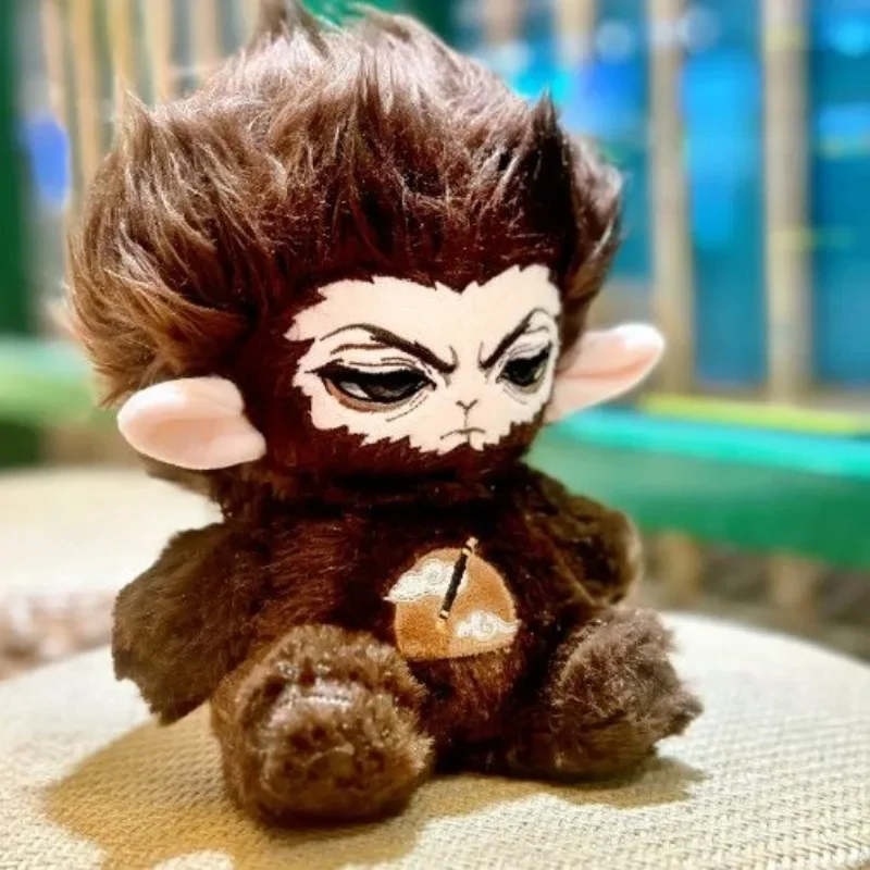 20cm juego  Anime Wukong Kawaii Cosplay cuerpo  muñeca  algodón con esqueleto el stino un juguete  peluche suave  dibujos animad