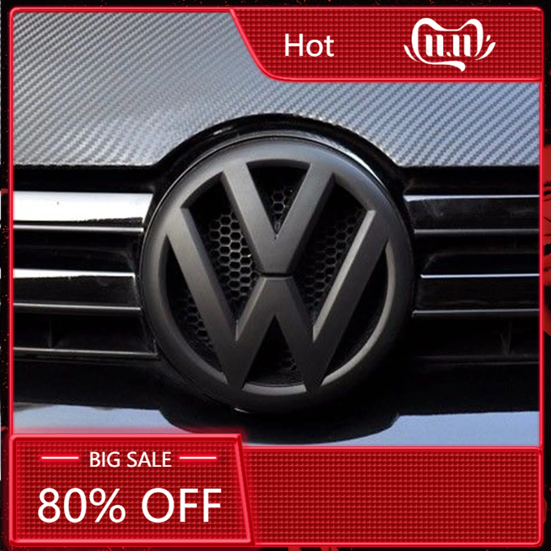 

Наклейка на переднюю решетку радиатора и заднюю крышку для автомобилей Volkswagen VW Sportvan 8 MK8 Polo 2010-2023 Golf, хит продаж 2026 года