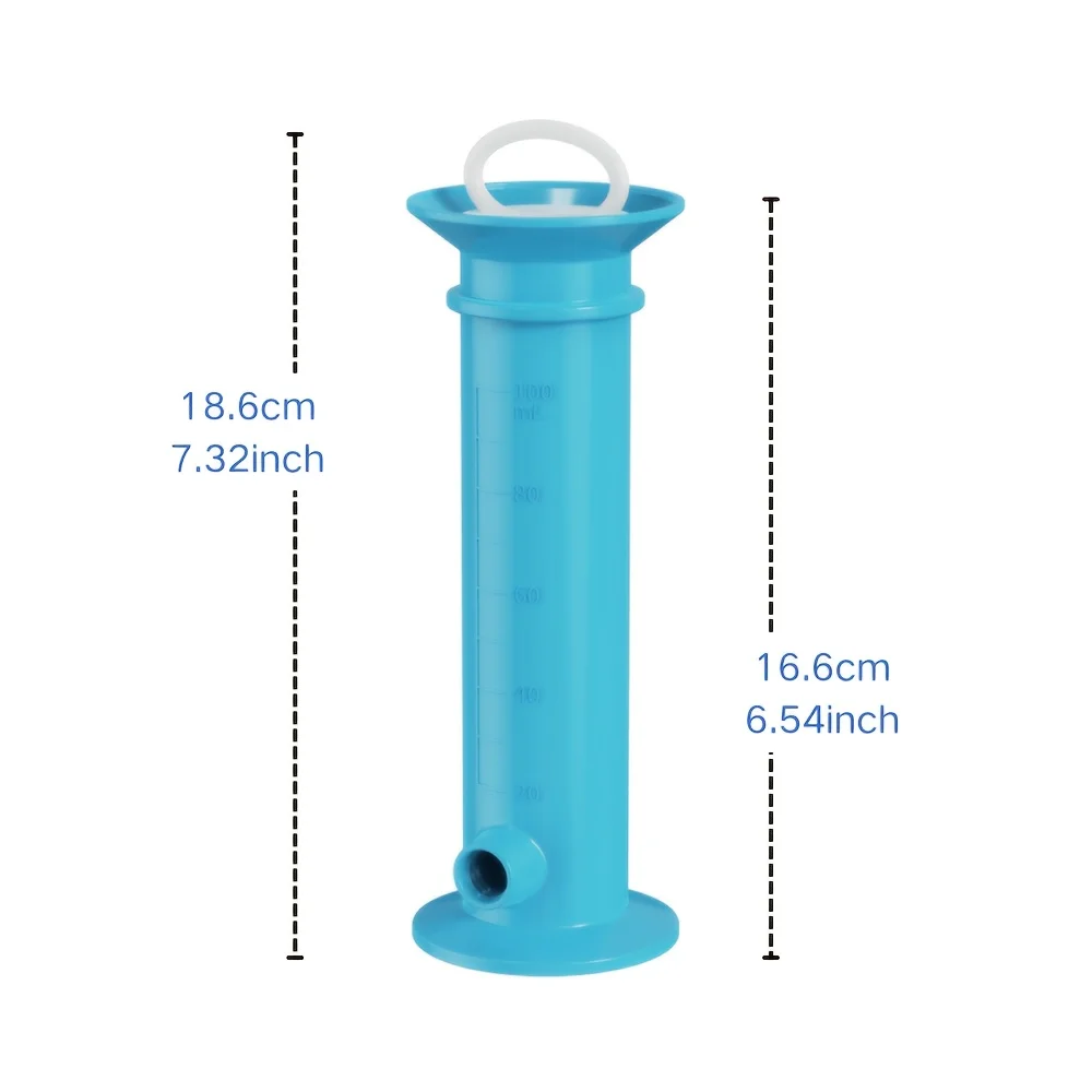 Baby Food Filling Tool, Syringe Type Pouch Filler, Simple Push Leak-Proof Design, Essential for On-the-Go Feeding