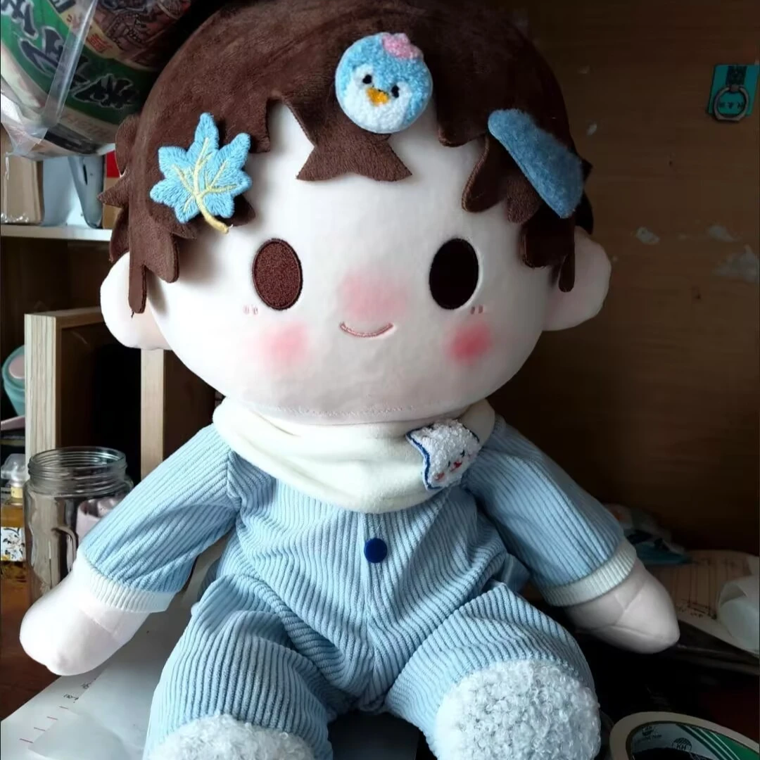 دمية "Bungo Stray Dogs" و"Dazai Osamu" كعكة مسلوقة على البخار سمة 40 سنتيمتر دمية قطنية بضائع مصنوعة من مروحة الرسوم المتحركة