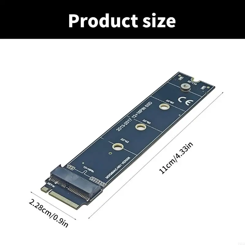 M.2キーM NVME SSDSアダプターカードのT5EASSDSアダプター2013 2014 2015 2017 A1465 A1466アクセサリー