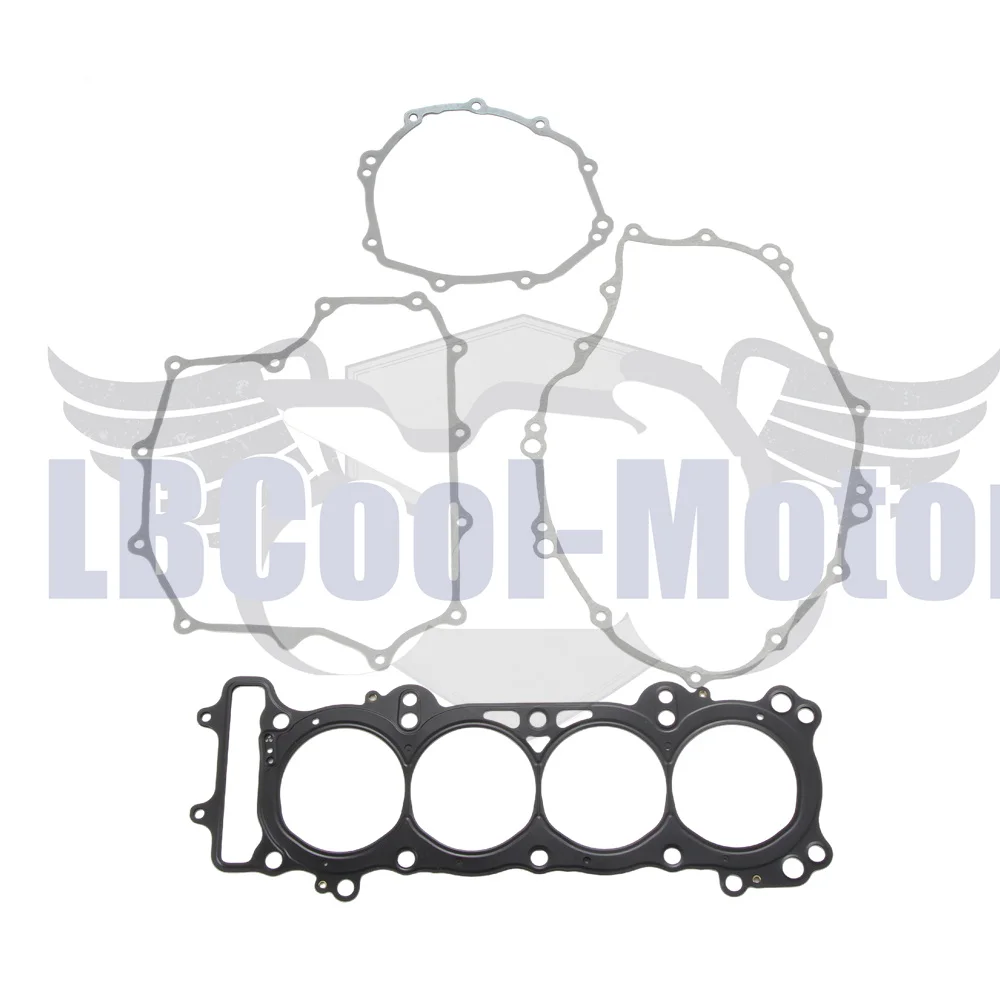 

Полный комплект прокладок двигателя для HONDA CBR1000RR CBR-1000RR 2008-2026 12251-MFL-003 11321-MFL-670, включая прокладку головки цилиндра, сцепления и поддона картера