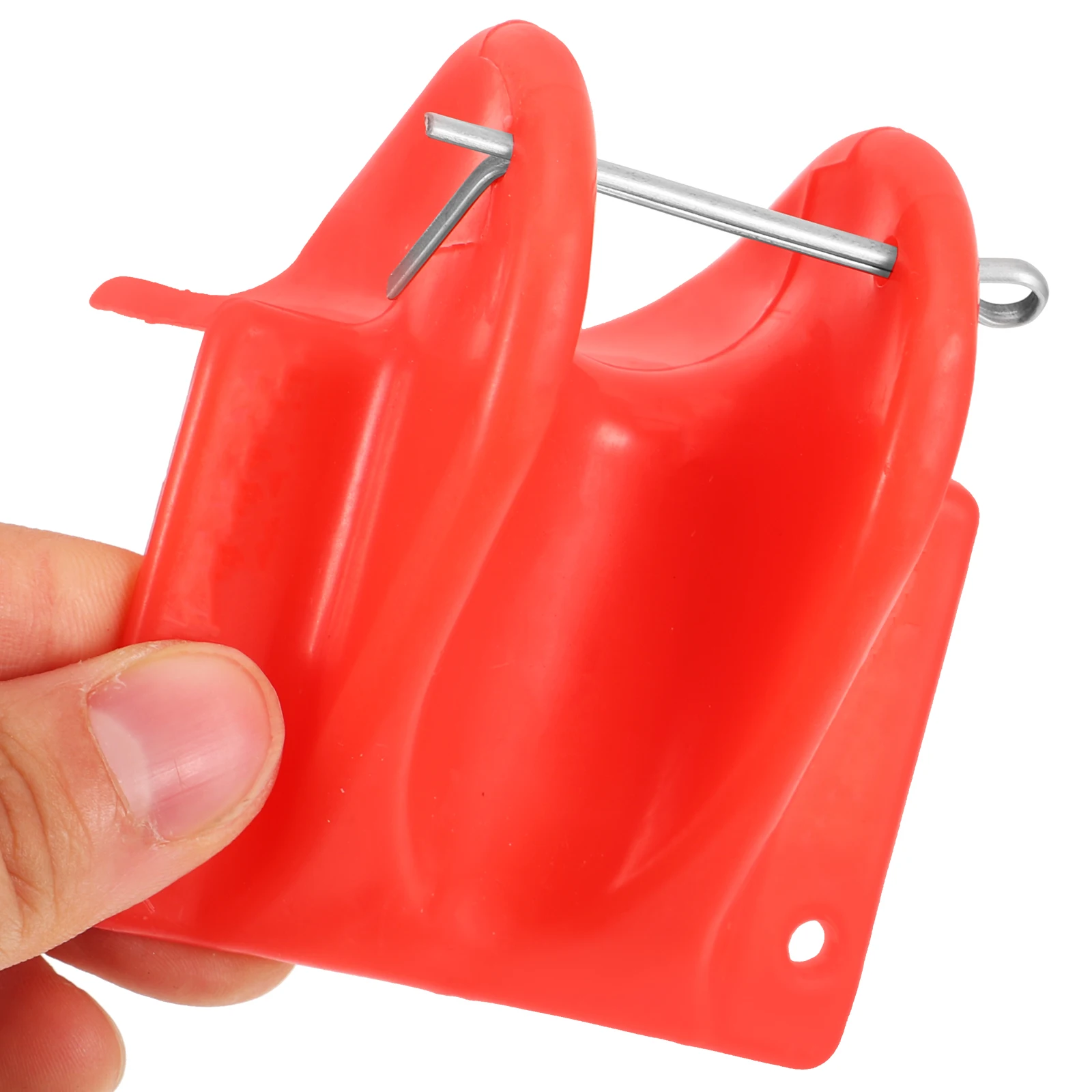 2pcs Safety Rope Protective Cover Red Lightweight Climbing Equipment Edge Protector Mountaineering Rope Guard Outdoor Tools