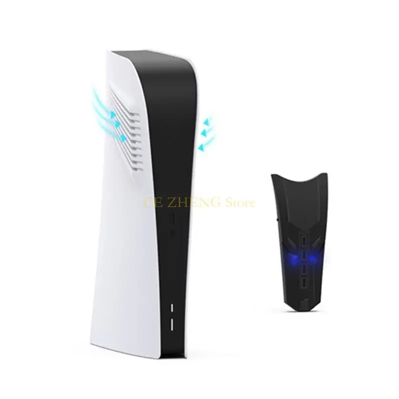 E56B Ekstensi Hub Konsol Game Tahan Lama dengan 4 Port USB2.0 Pelat Host Kulit Memancar untuk Cangkang