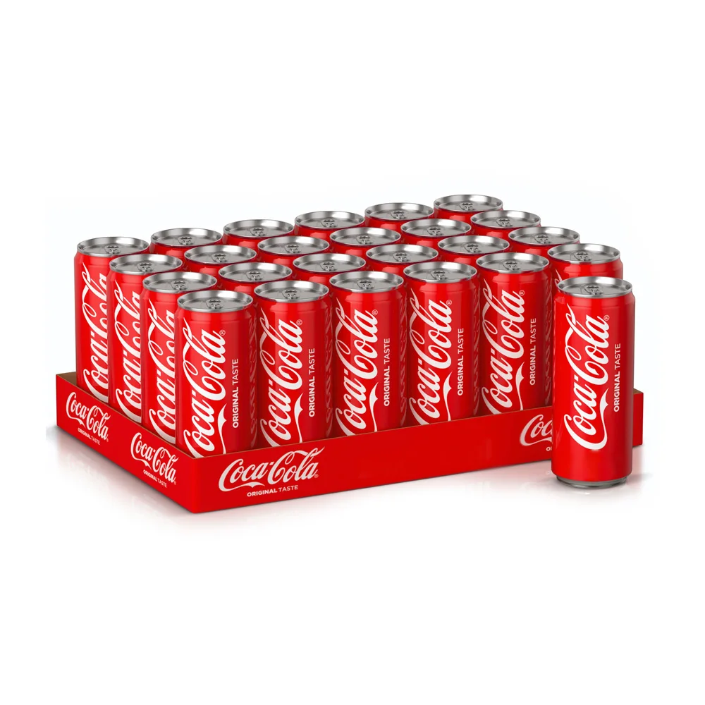 Refrescos de Coca Cola enlatados, 320ml x 24