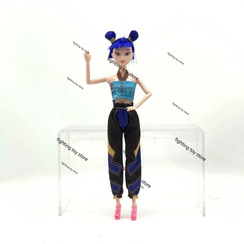 @@_ Nowa figurka akcji 11-calowa Kpop Demon Hunters, nowa winylowa lalka K-POP Demon Slayer Lumimila Zoey, ozdoba na biurko, zabawka na prezent dla dzieci