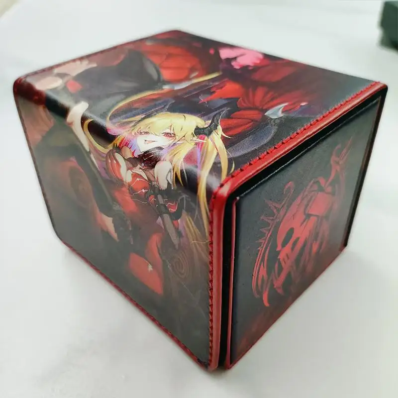 Yu-Gi-Oh! Boîte de rangement portable pour cartes Lacrima, The Crimson Tears, Anime, Collection de jeux périphériques, Cadeau de bricolage