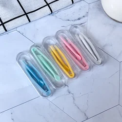 1 Set Eye Care Contact Lenses Inserter Silicone Soft Tweezer Suction Stick Case Set Wearing Tools Contact Lens Accessories