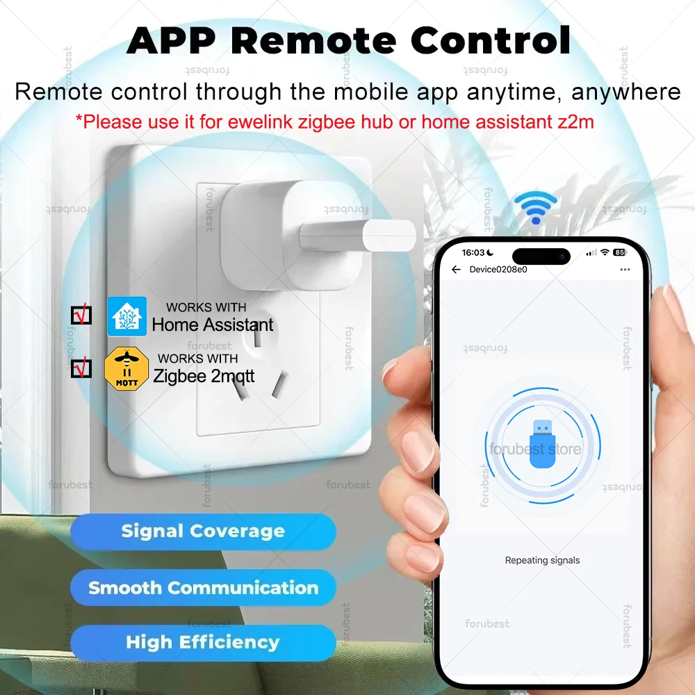 Zigbee repetidor de sinal usb plug and play amplificador de sinal extensor casa inteligente dispositivos zigbee automação suporte assistente casa