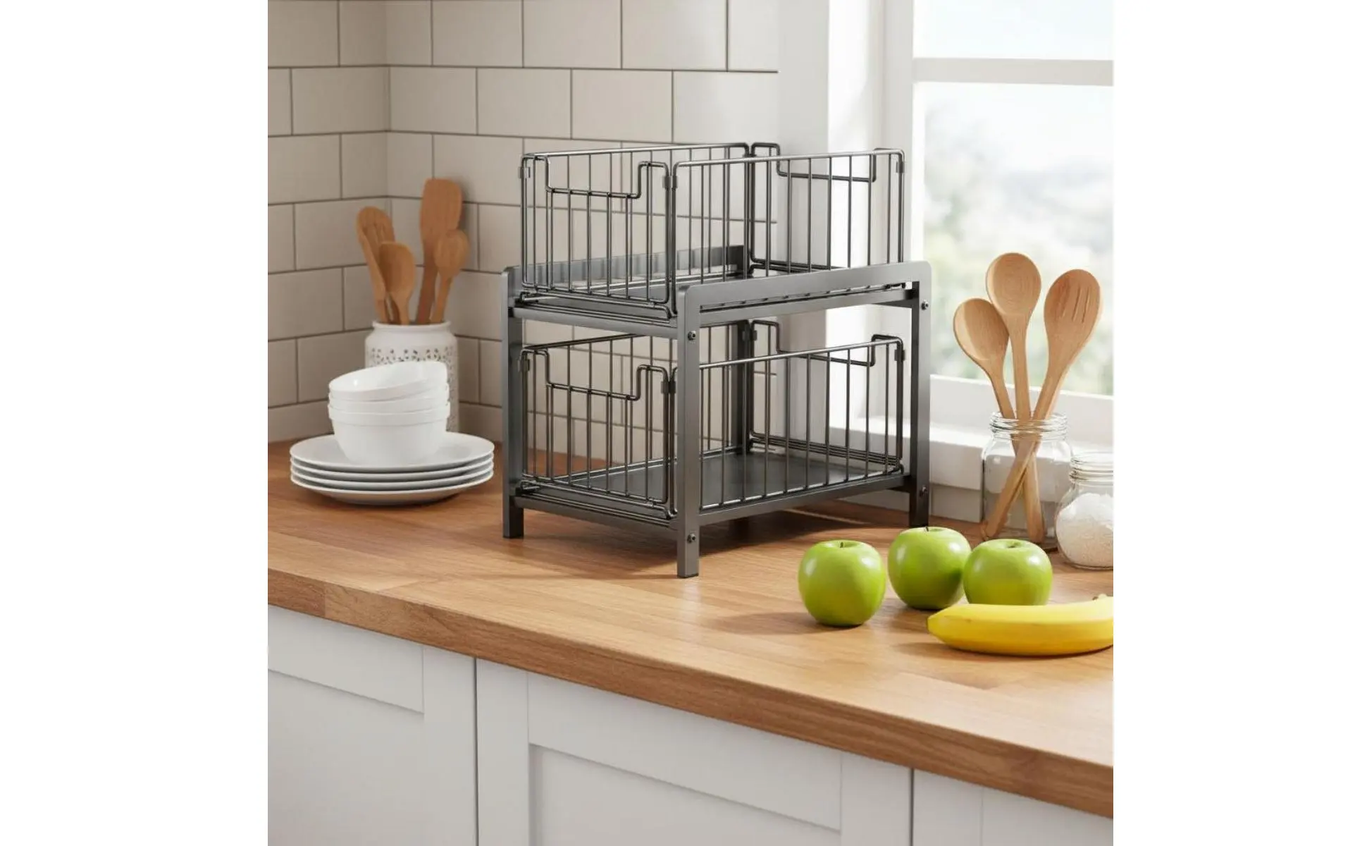 Under Sink Pull Extendable Shelf Versatile Under Sink Storage Shelf Cabinet Sliding Drawer Rack Sturdy Construction for Kitchen Under Sink Pull Extendable Shelf Versatile Under Sink Storage Shelf Cabinet Sliding Drawer Rack Sturdy Construction for Kitchen