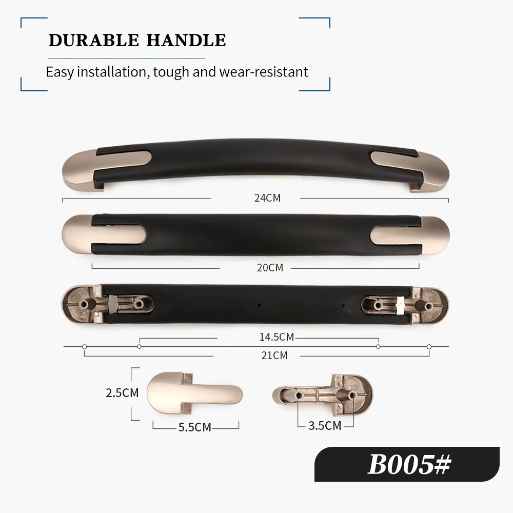 Gepäck Hardware Koffer Reparatur Teile Griff Reise Fall Pull Koffer Hand Tragen Allgemeine Griff – Detail 28