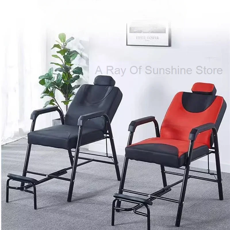 Pedicure Recliner Shampoo Professional Barber Chair Manicure Ergonomic Armchairs Makeup Chair Tattoo Sedie Tattoo Furniture AA