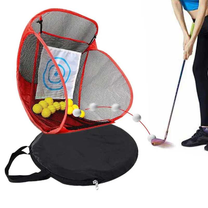 Golf Practice Net Quick Setup Golf Hitting Net With Carry Bag Golf Practice Hitting Net For Backyard Driving Indoor Outdoor Golf