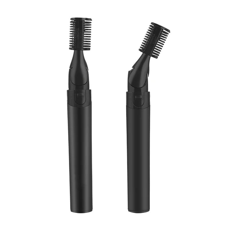 

Портативный триммер для бровей, комплект для женщин и мужчин, безболезненный триммер для бровей, электрический триммер для бровей