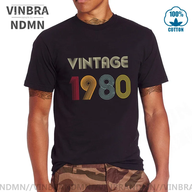 80s Clothing Vintage 1980 T-Shirt 44th Birth year Shirt Born in 1980 T shirt Hello in club 44 Years Tshirt birthday gifts Tee