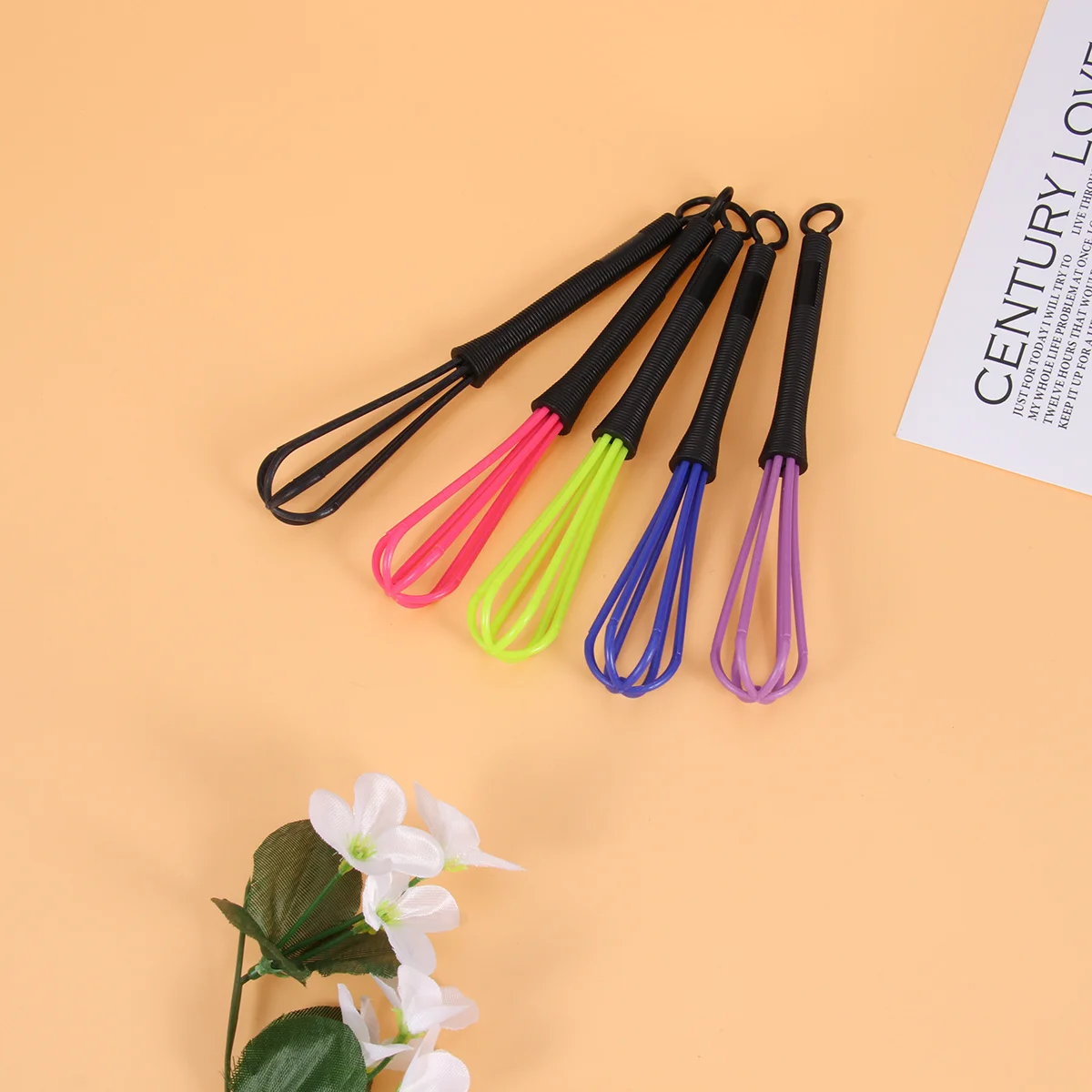 5 قطعة محرك كريم لخلط صبغة الشعر أداة احترافية لمزج زبدة البيض معجون ألوان أنيقة بكفاءة