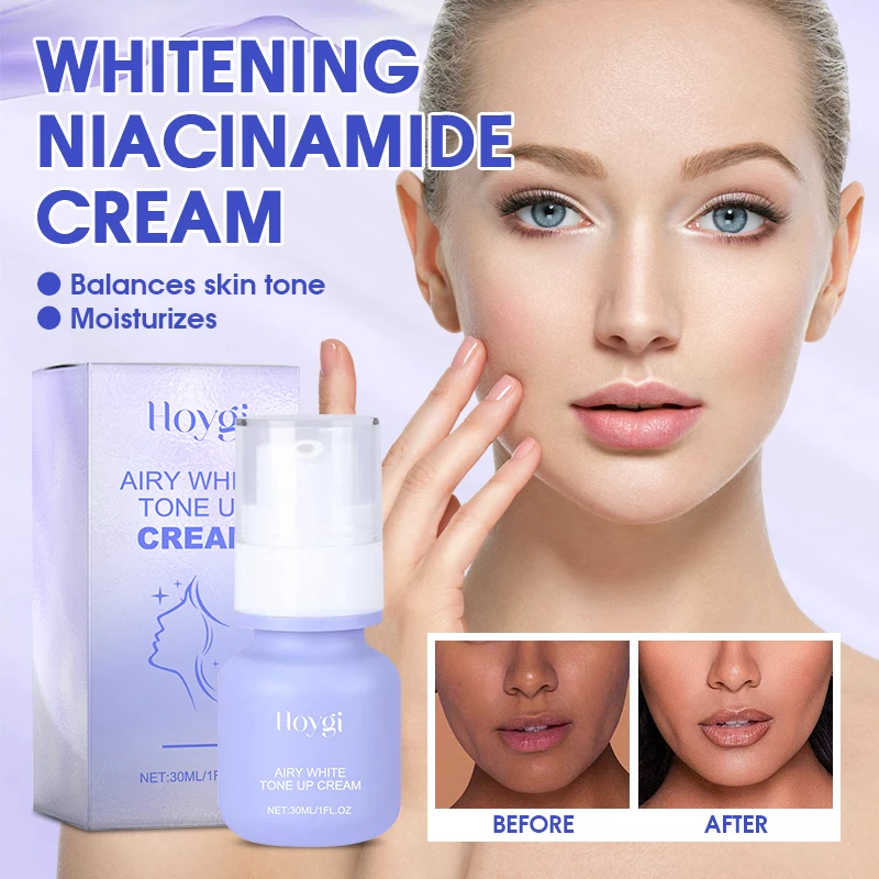 Crema tonificadora de merlán, imprimación hidratante ligera con extractos botánicos, brillo, suavizante, textura de Mousse, cuidado de la piel