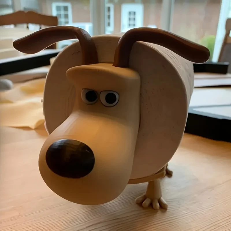 

1 шт., держатель для салфеток в форме милой собаки — бежевый пластик, независимый дизайн на танке для доступа