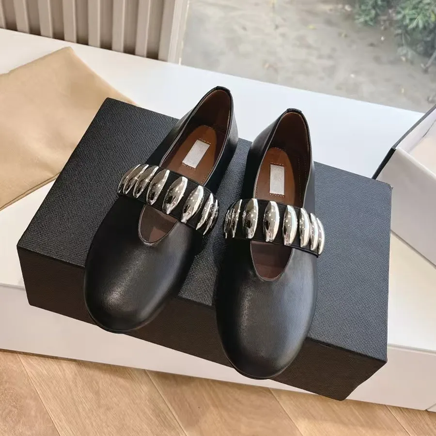 

Балетки Мэри Джейн, женские туфли, новинка 2025, французские туфли на одной пуговице в стиле ретро, бабушкины туфли на плоской подошве, универсальные туфли из натуральной кожи