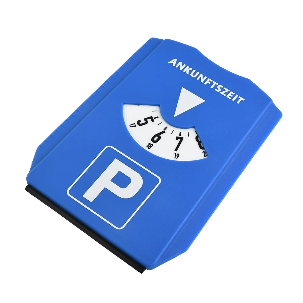 

1*Parking Timer Run Stop Switch Parking Disc Parking Meter ABS Blue Operated Electronic 15.2x12.4x0.8cm Practical To Use