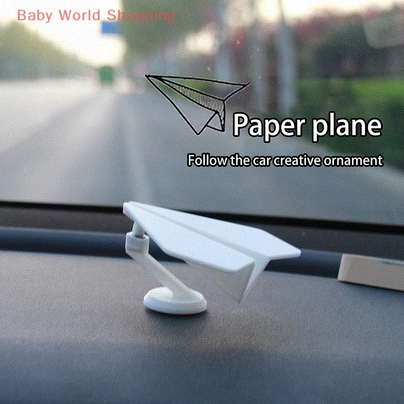 

Paper Airplane Decor Rotating Decorative Toy Tabletop Centerpieces 3D Printed Inertia Toys Cool Automotive Decoration For Living