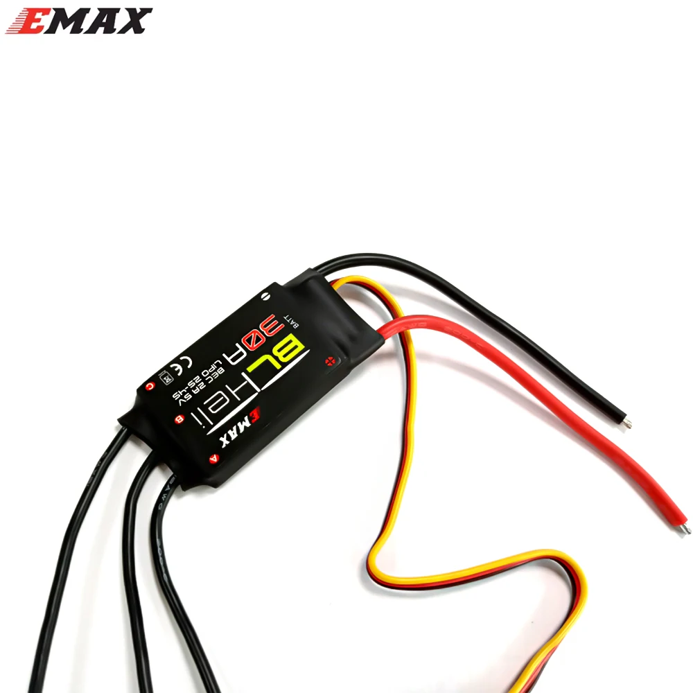 80A 60A 50A 40A 30A 20A 12A ESC EMAX BLHeli For FPV Racing Multirotor Airplane Fixed-Wing Drone QAV250 QAV210 Toy Parts