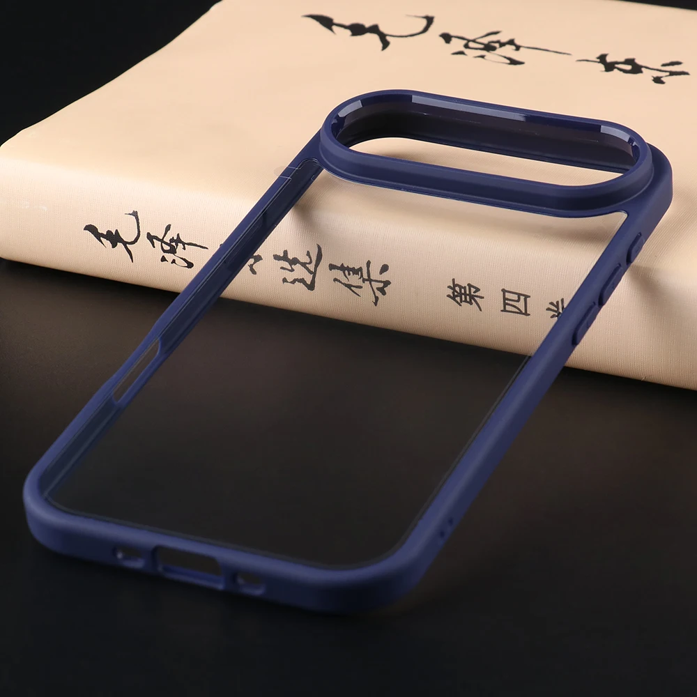 UGOjP Schutzhülle für iPhone 17, Motiv: Herren und Damen, Anti-Drop, transparent, stoßfest, TPU-Rahmen, transparent, dünn, schützende Rückseite – Detail 2