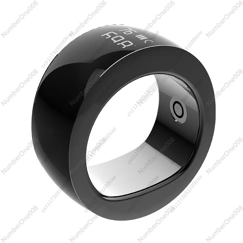 Stainless Steel Electronic Counter Smart Ring Middle East Popular Counting Ring APP Connect Fitness Tracker Wearable